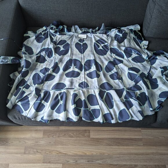 Alexis 100% Silk Kalani Mini Wrap Dress - Picture 7 of 13